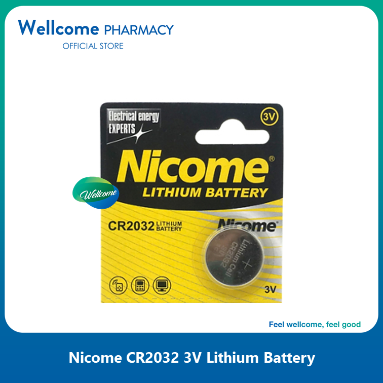 Nicome Lithium Button Cell CR2032 - 1s