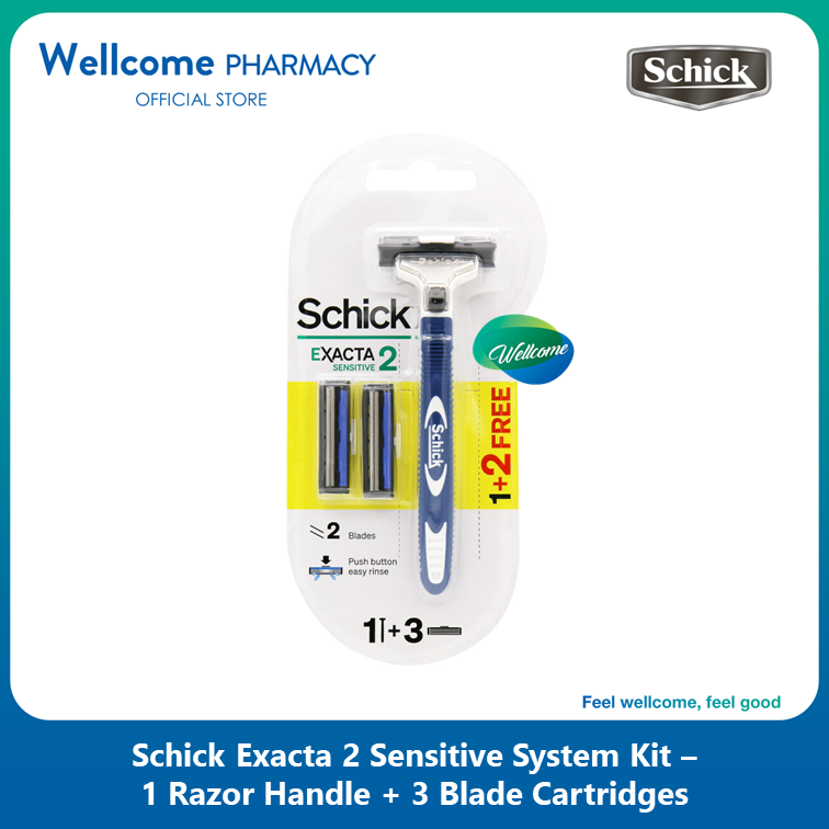 Schick Exacta 2 System Kits - 1s+2s