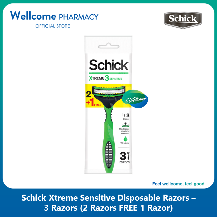 Schick Xtreme 3 Sensitive - 2s+1s