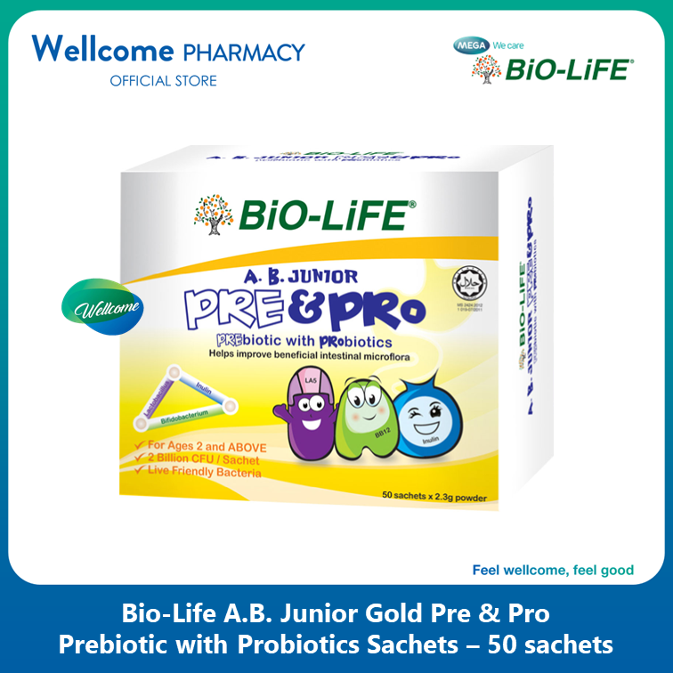 Bio-Life A.B. Junior Pre & Pro Powder - 50s (Single)