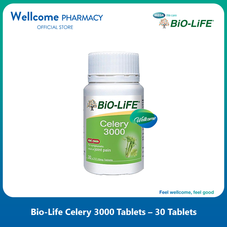 Bio-Life Celery Extract 300mg - 30s (Single)