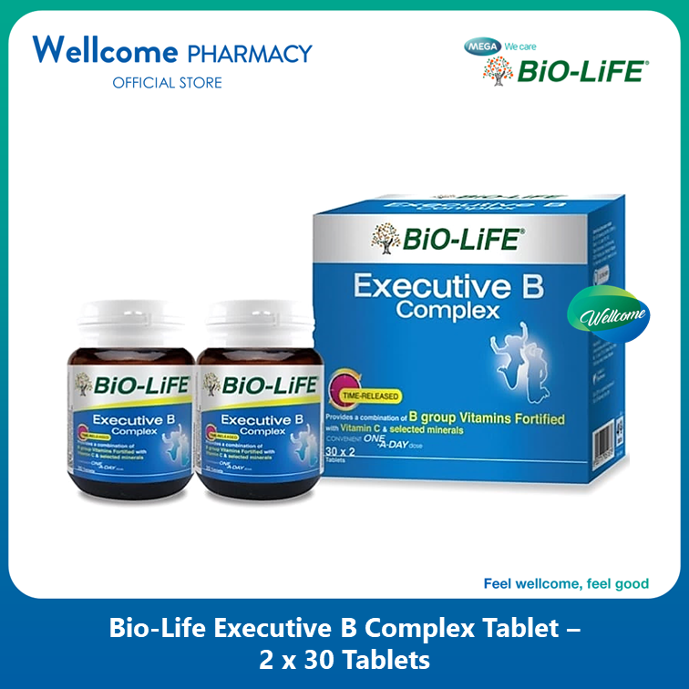 Bio-Life Executive B Complex - 2 x 30s