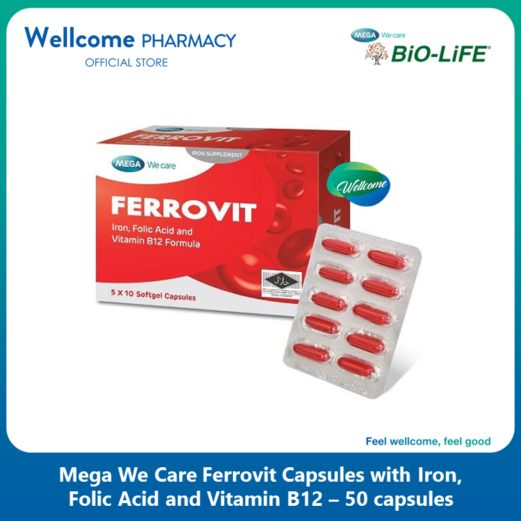 Bio-Life Ferrovit Capsule - 5 x 10s