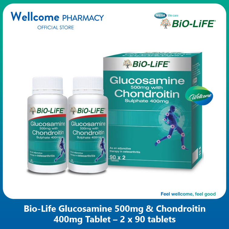 Bio-Life Glucosamine & Chondroitin - 2 x 90s