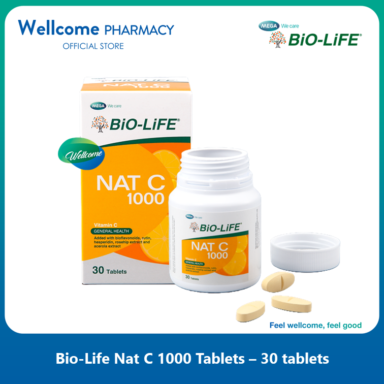 Bio-Life Nat C 1000mg - 30s