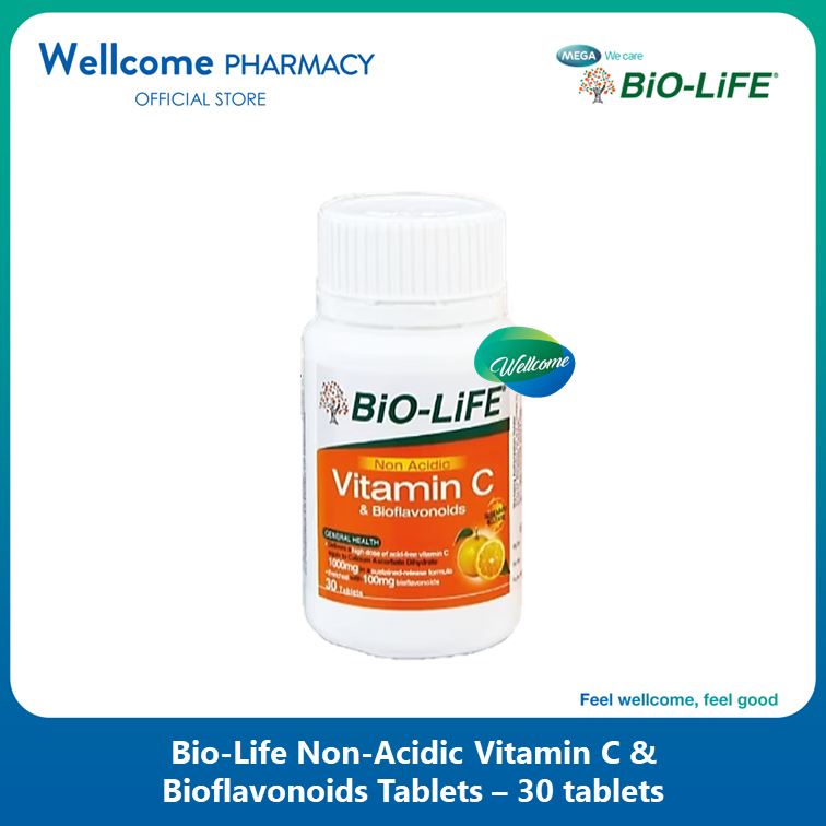 Bio-Life Non-Acidic Vitamin C - 30s (Single)