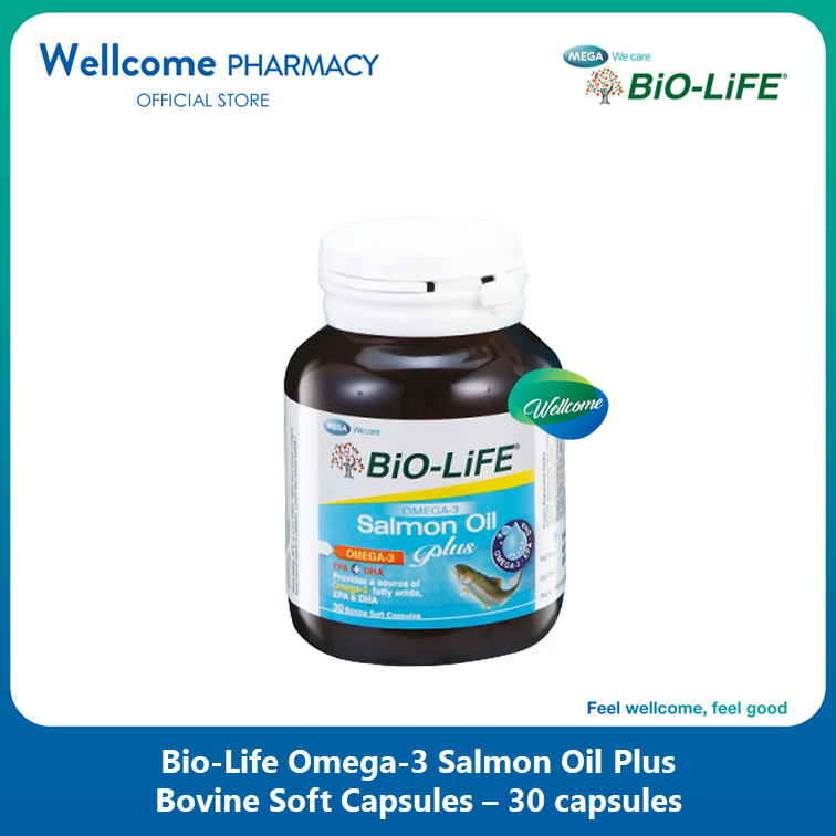Bio-Life Omega-3 Salmon Oil Plus - 30s (Single)