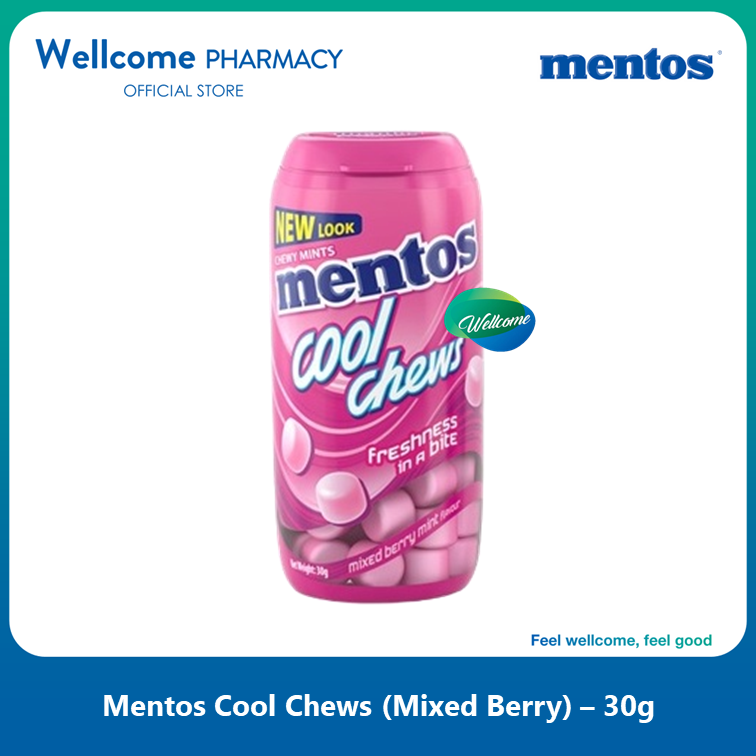 Mentos Cool Chews Mixed Berry - 30g