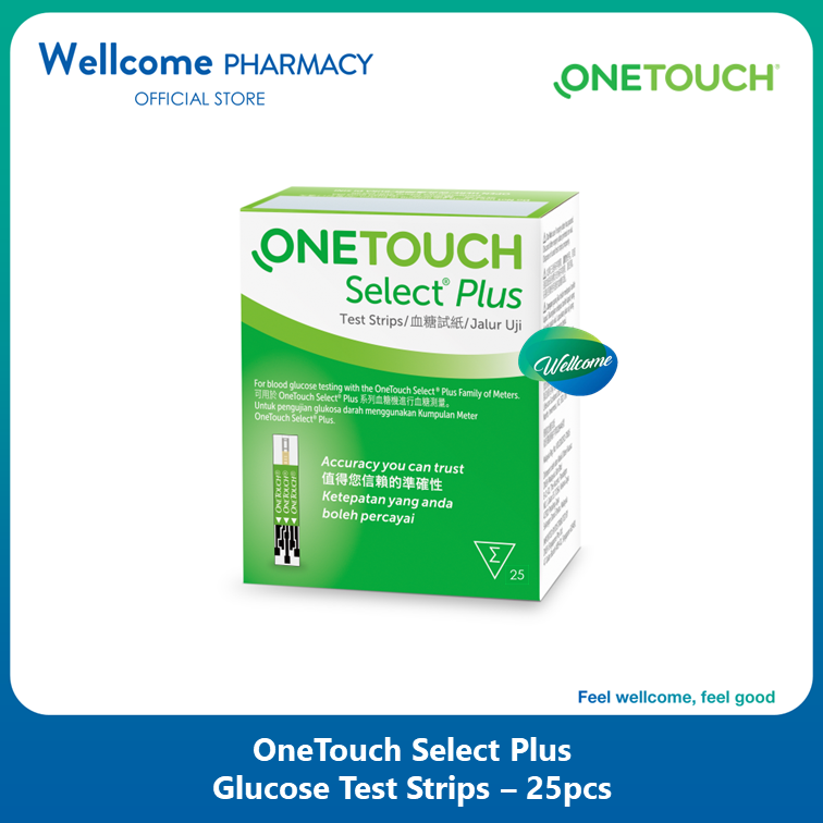 One Touch Select Plus Test Strip - 25s