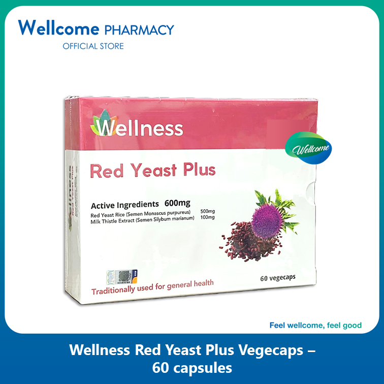 Wellness Red Yeast Plus - 60s