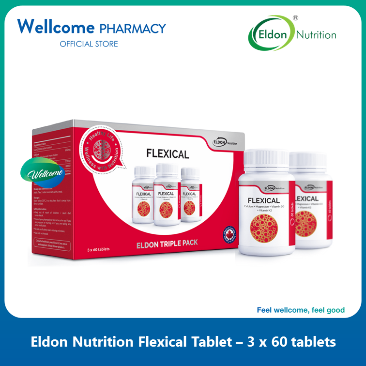 Eldon Nutrition Flexical Tablet - 3 x 60s