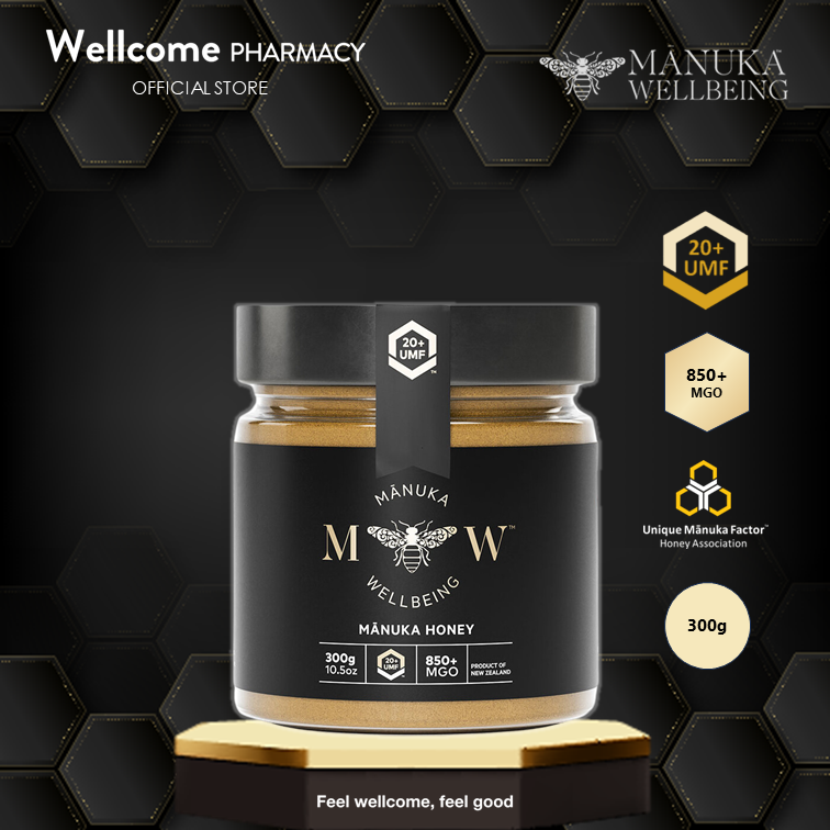 Manuka Wellbeing UMF 20+ - 300g