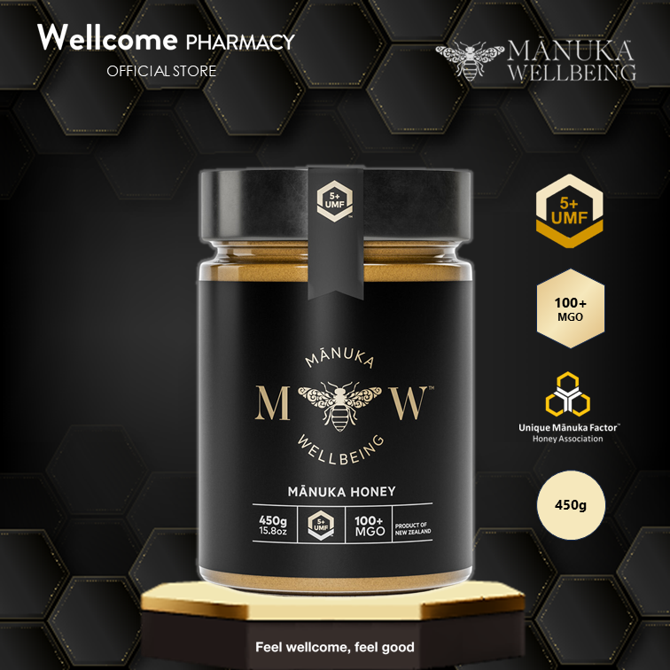 Manuka Wellbeing UMF 5+ - 450g