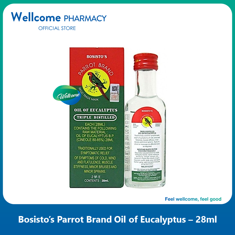 Bosisto's Parrot Brand Oil Of Eucalyptus - 28ml