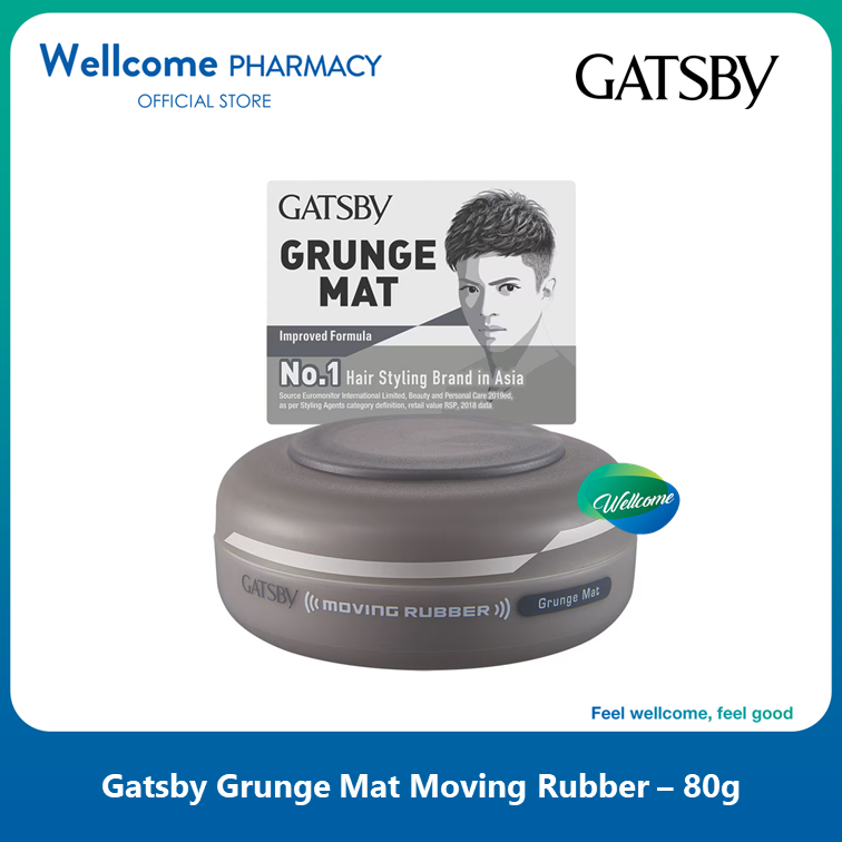Gatsby Moving Rubber Grunge Mat - 80g