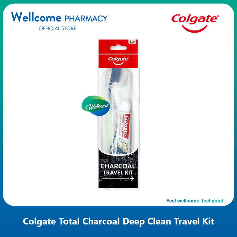 Colgate Charcoal Travel Kit