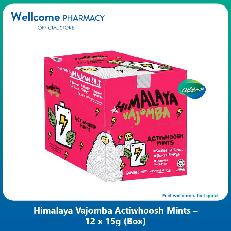 Himalaya Vajomba Mint Actiwhoosh - 12 x 15g