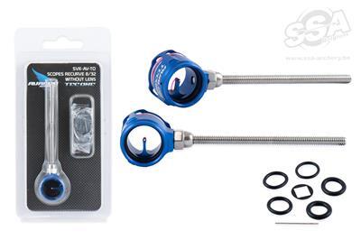 Tec One 19mm Red Fibre Blue