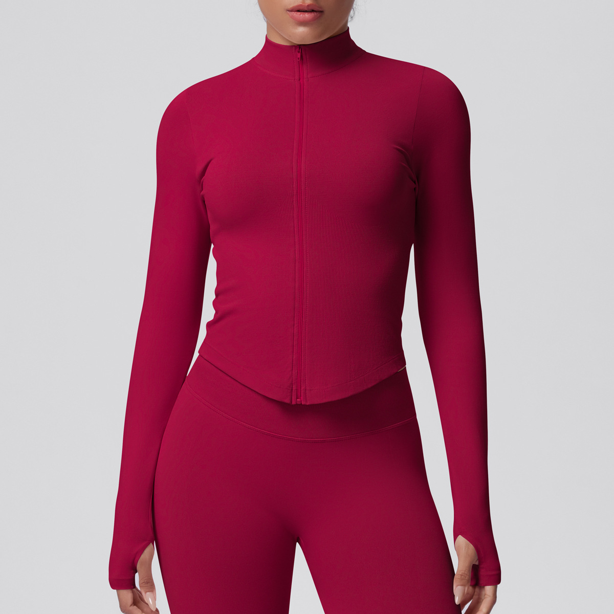 SKU-04-6704 jacket-burgundy