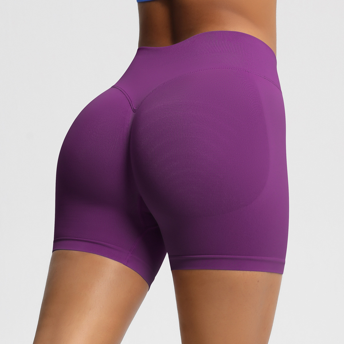 SKU-16-6688 shorts-plum purple