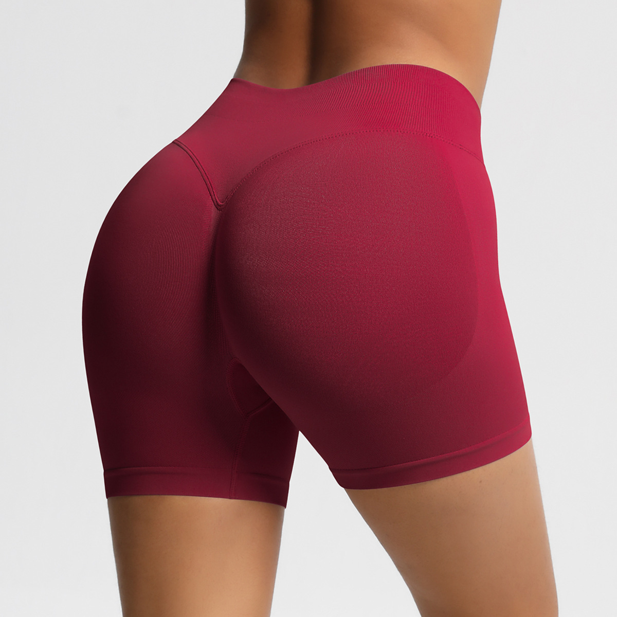 SKU-12-6688 shorts-burgundy
