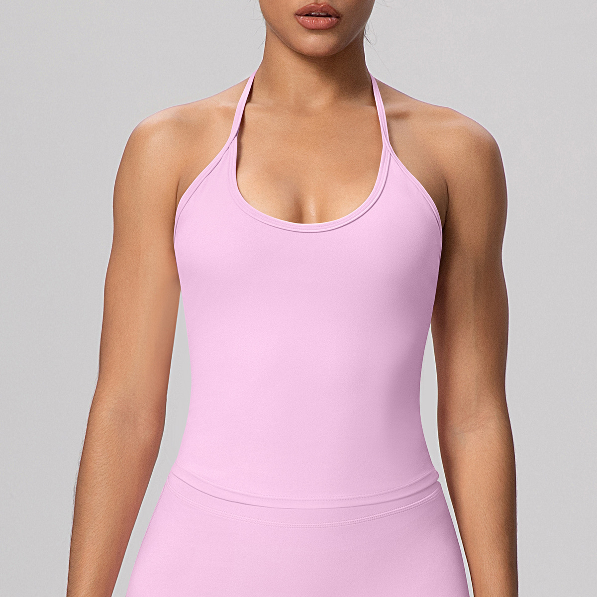 SKU-07-7127 strap vest-sakura pink