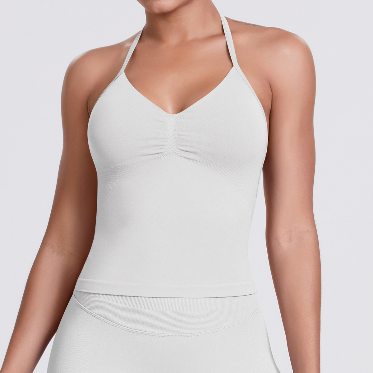 SKU-26-6700 vest-feather beige