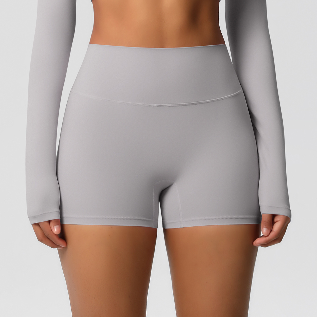 SKU-07-7101 shorts-frost gray
