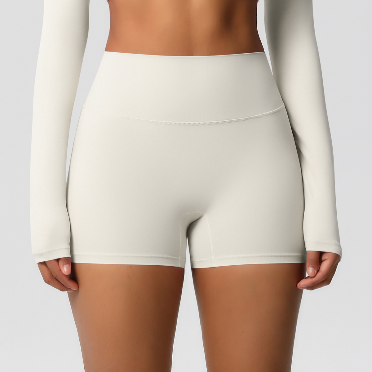 SKU-05-7101 shorts-light ivory