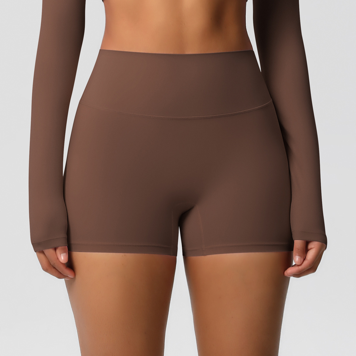 SKU-01-7101 shorts-chestnut color