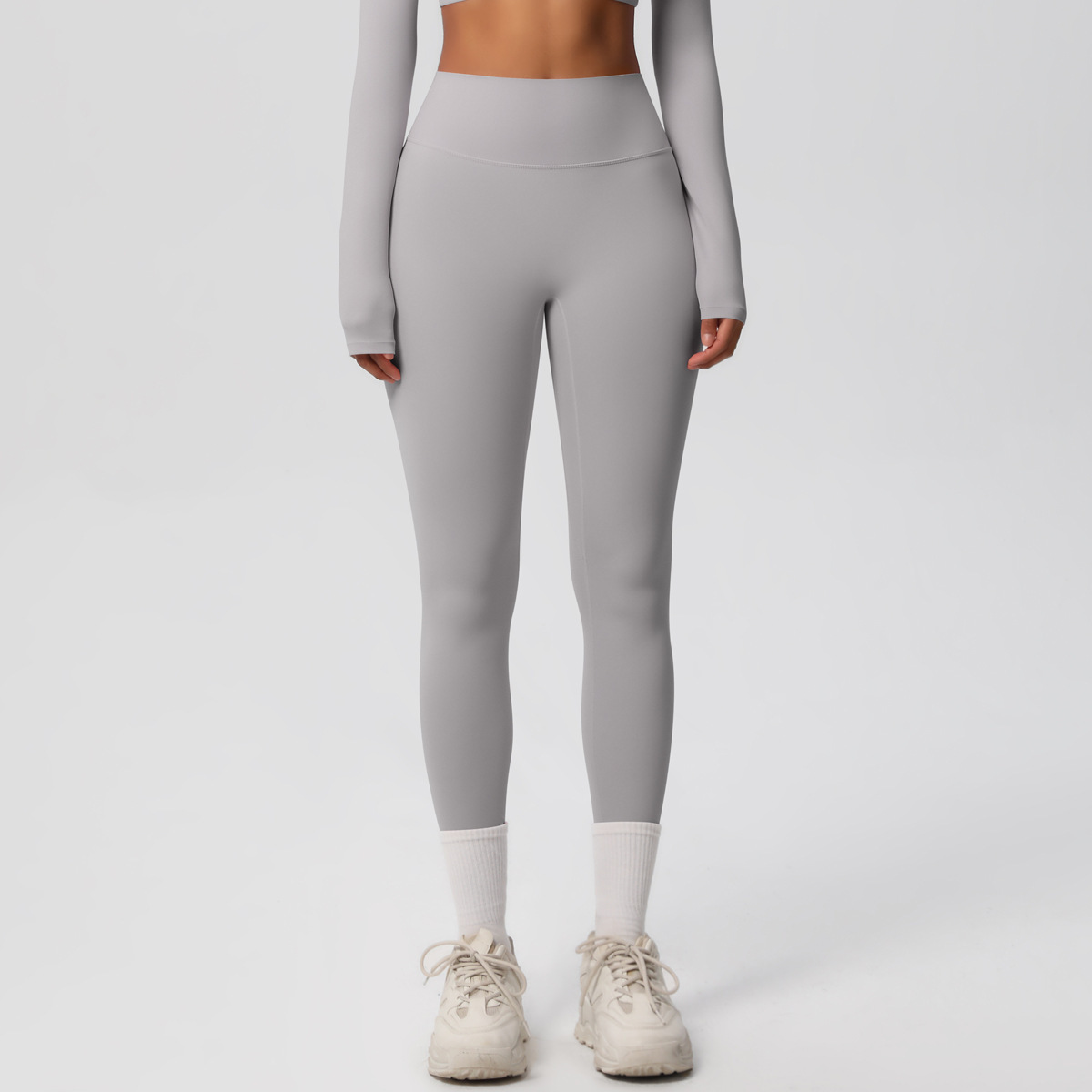SKU-07-7100 trousers-frost gray