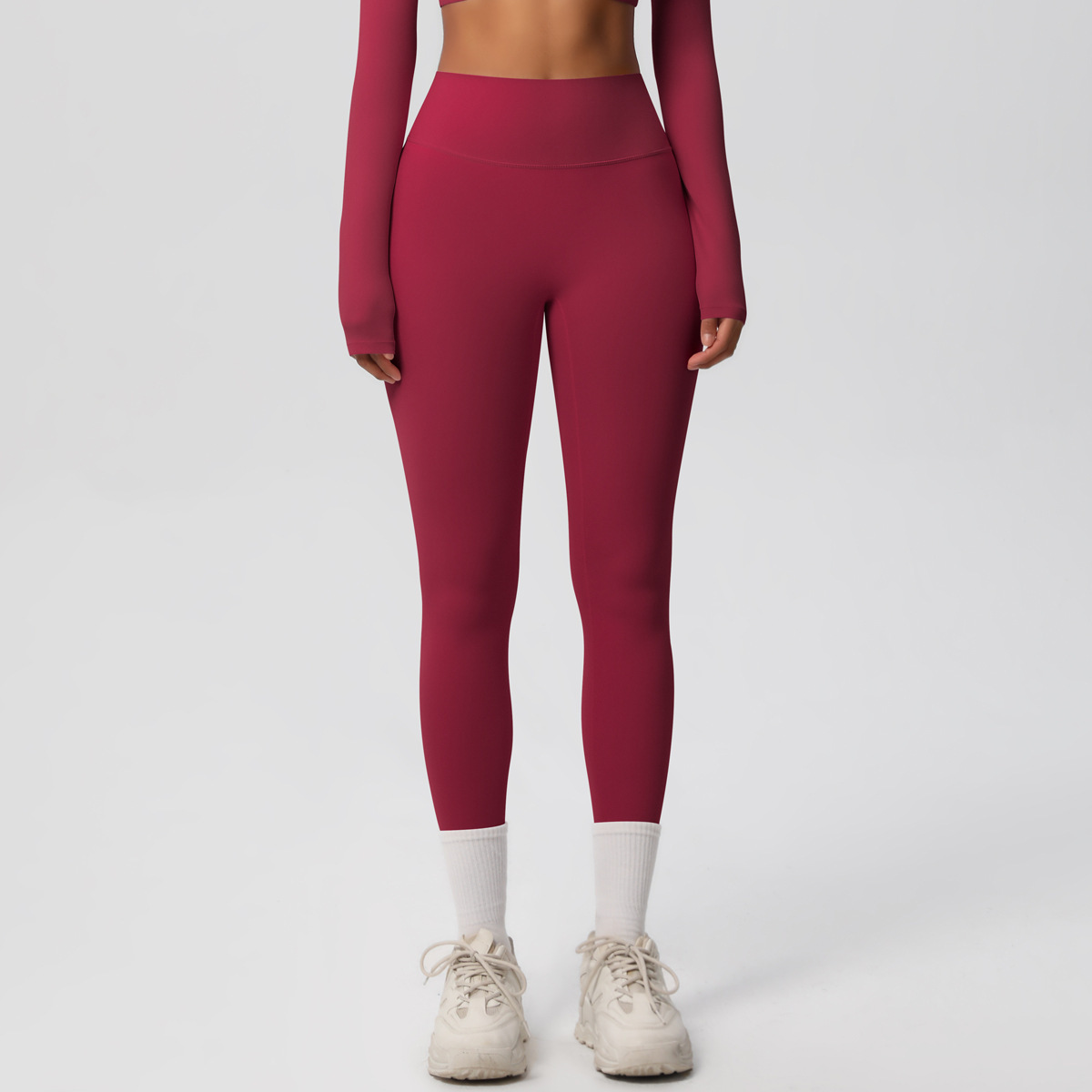 SKU-09-7100 trousers-carmine red