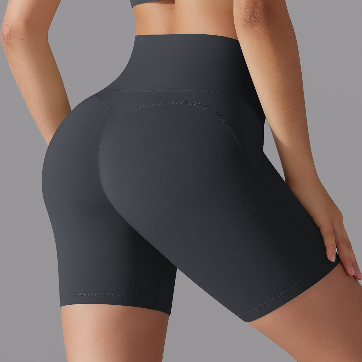 SKU-11-7054 antibacterial shorts-graphite gray