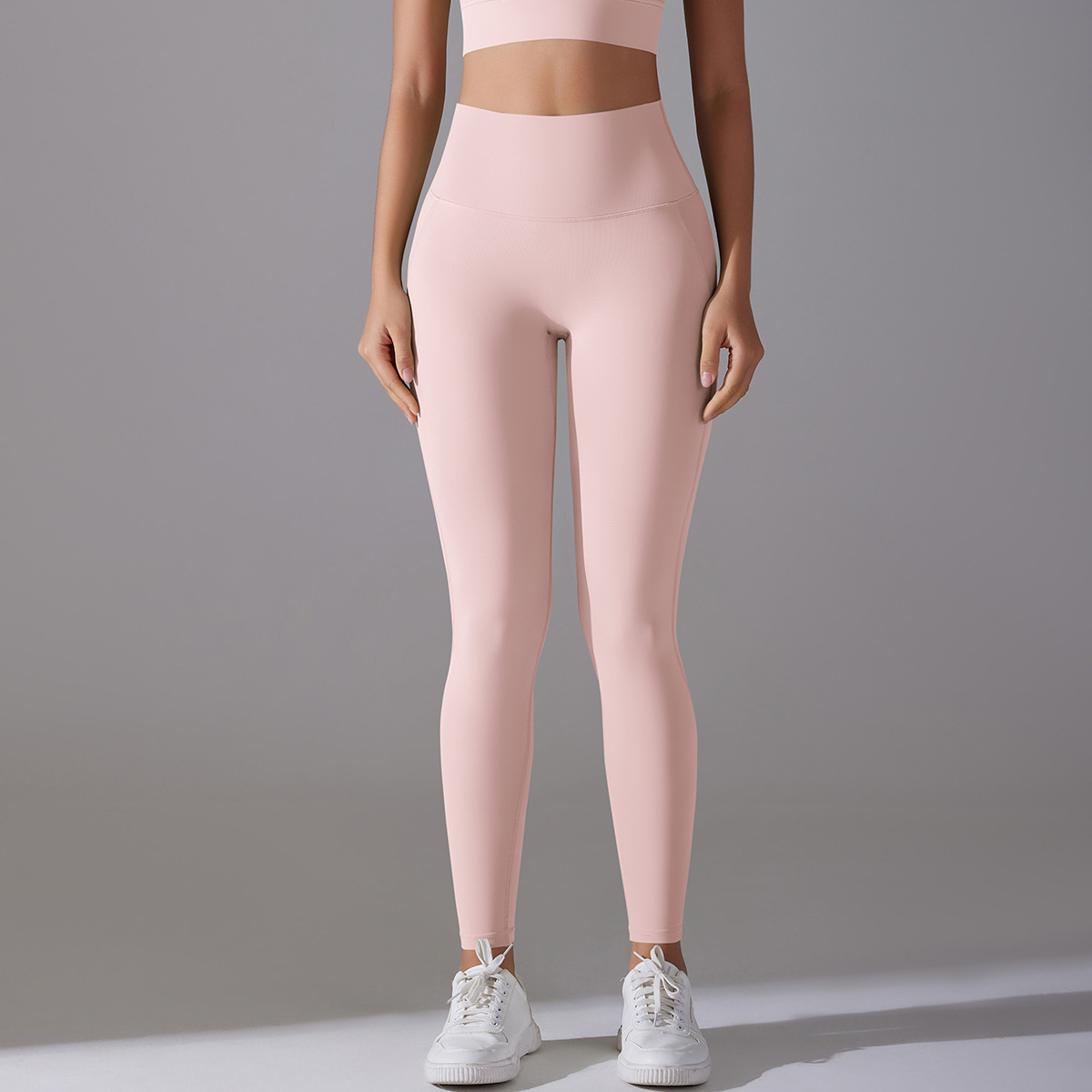 SKU-03-7053 Antibacterial Trousers-Pink Fog