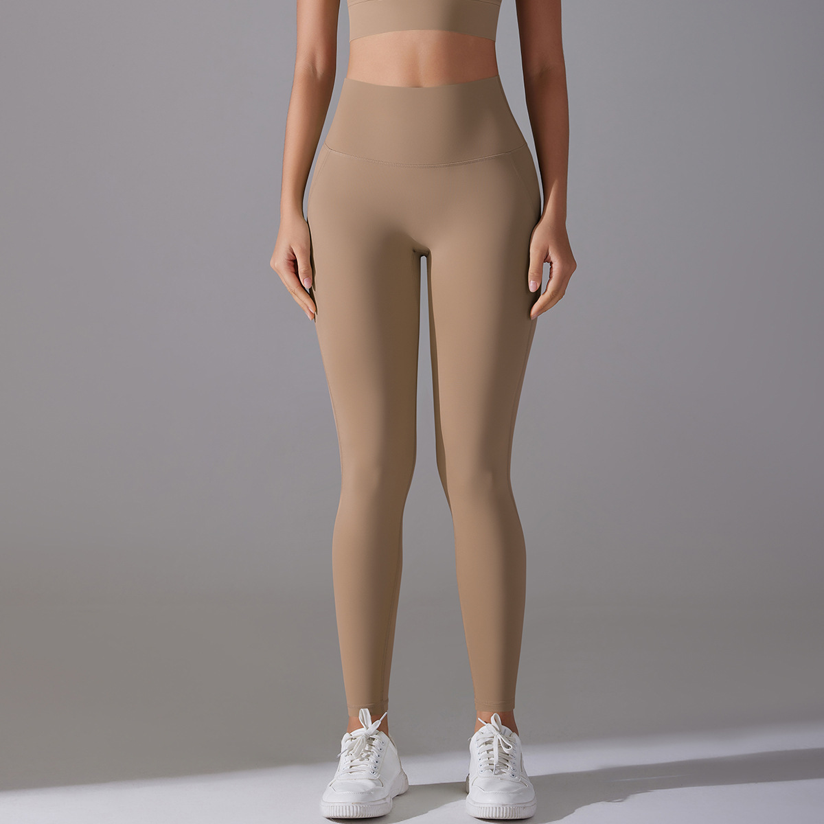 SKU-06-7053 Antibacterial Trousers-Cocoa