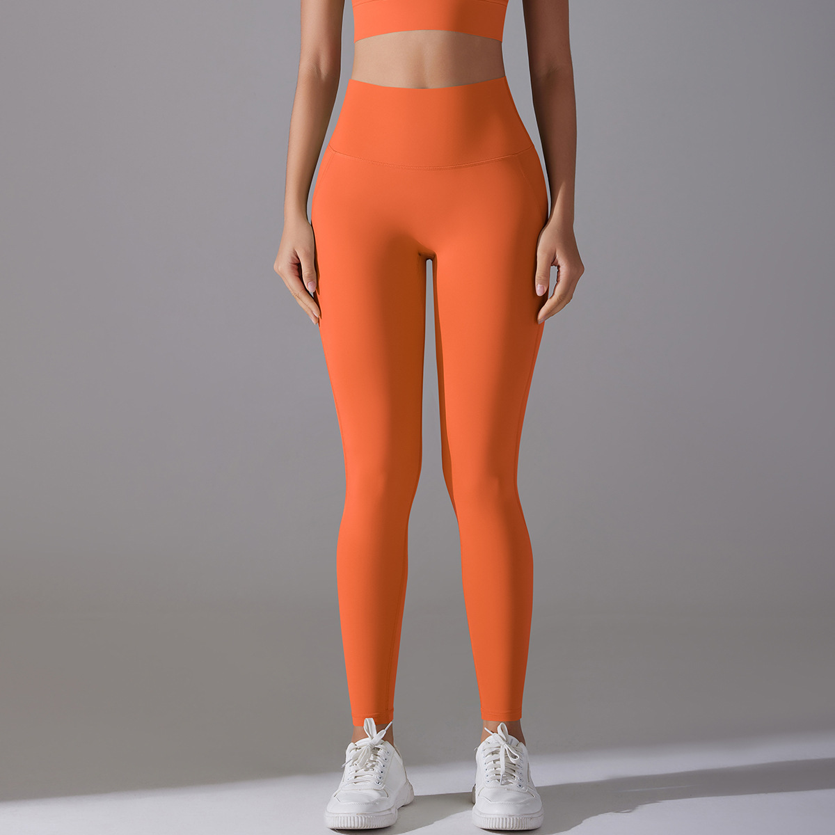 SKU-12-7053 antibacterial trousers-Shi orange