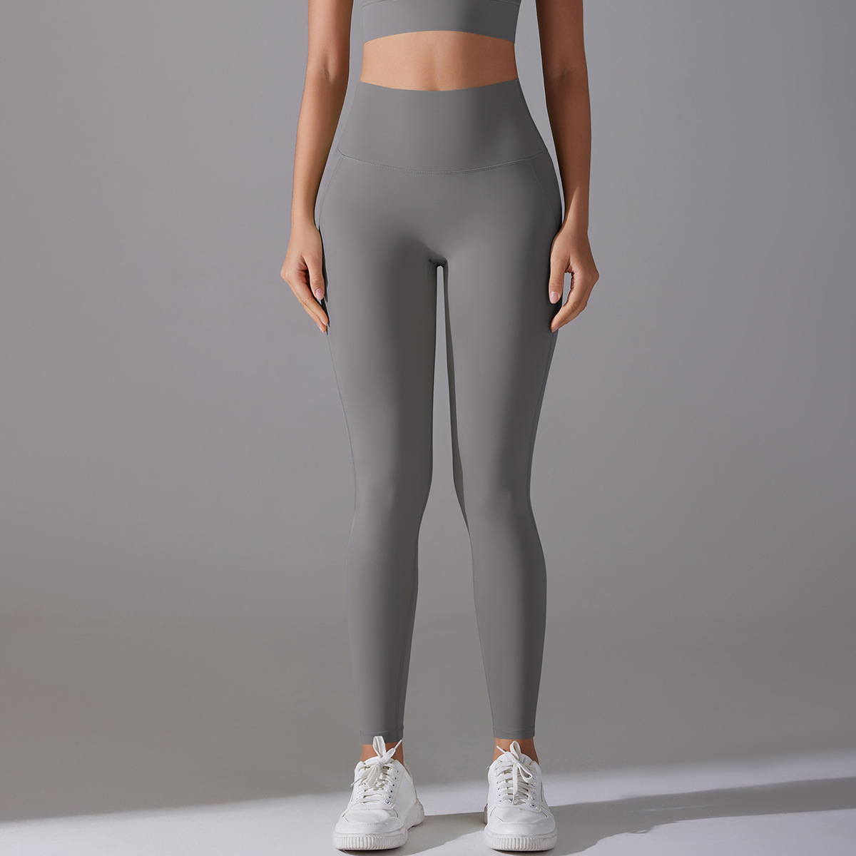 SKU-13-7053 antibacterial trousers-titanium gray