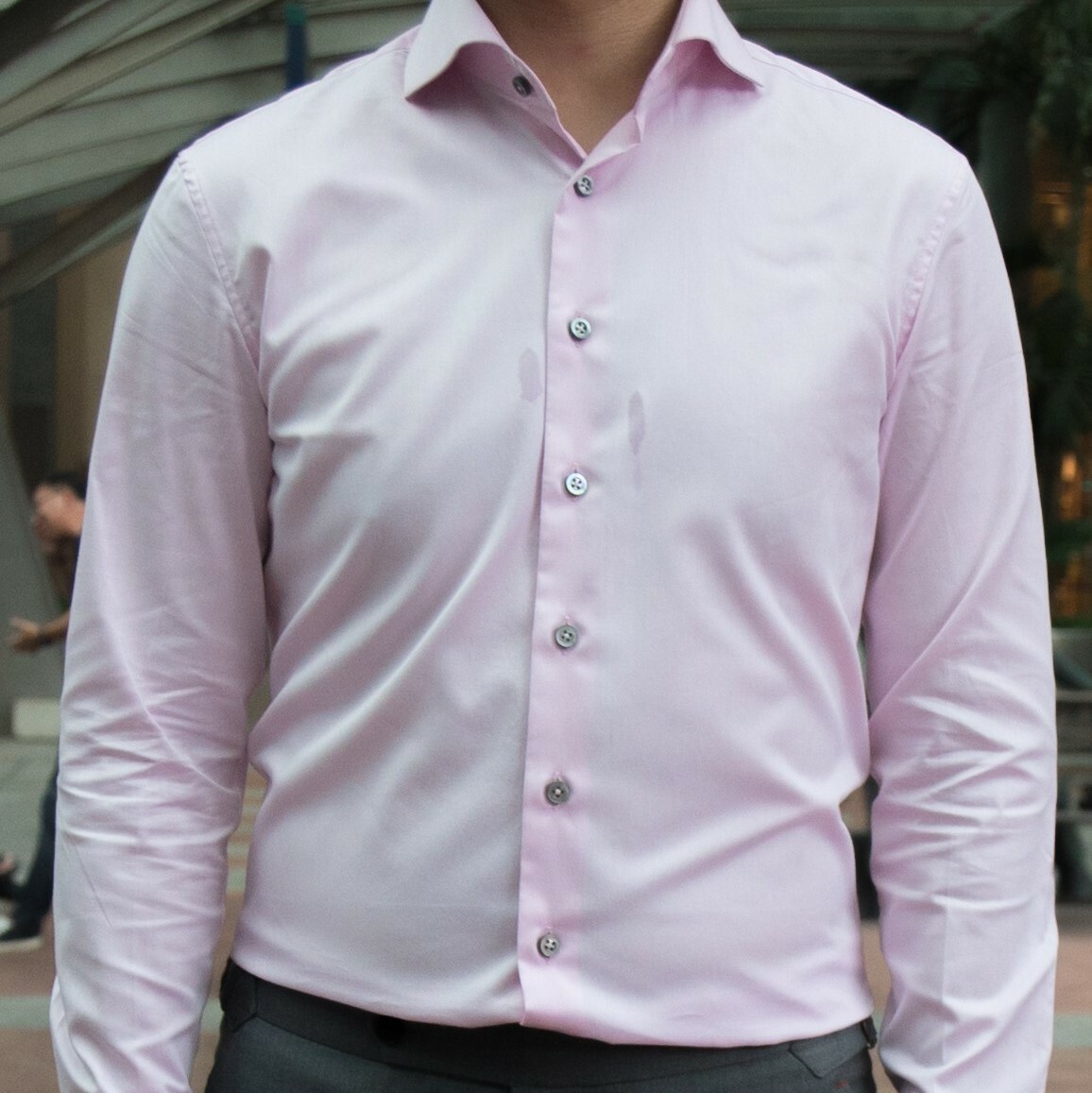 りょうSuper130'sWOOL DOUBLE CLOTHBLOUSON Super130's WOOL DOUBLE CLOTH BLOUSON｜LIGHT GRAY – Cornier