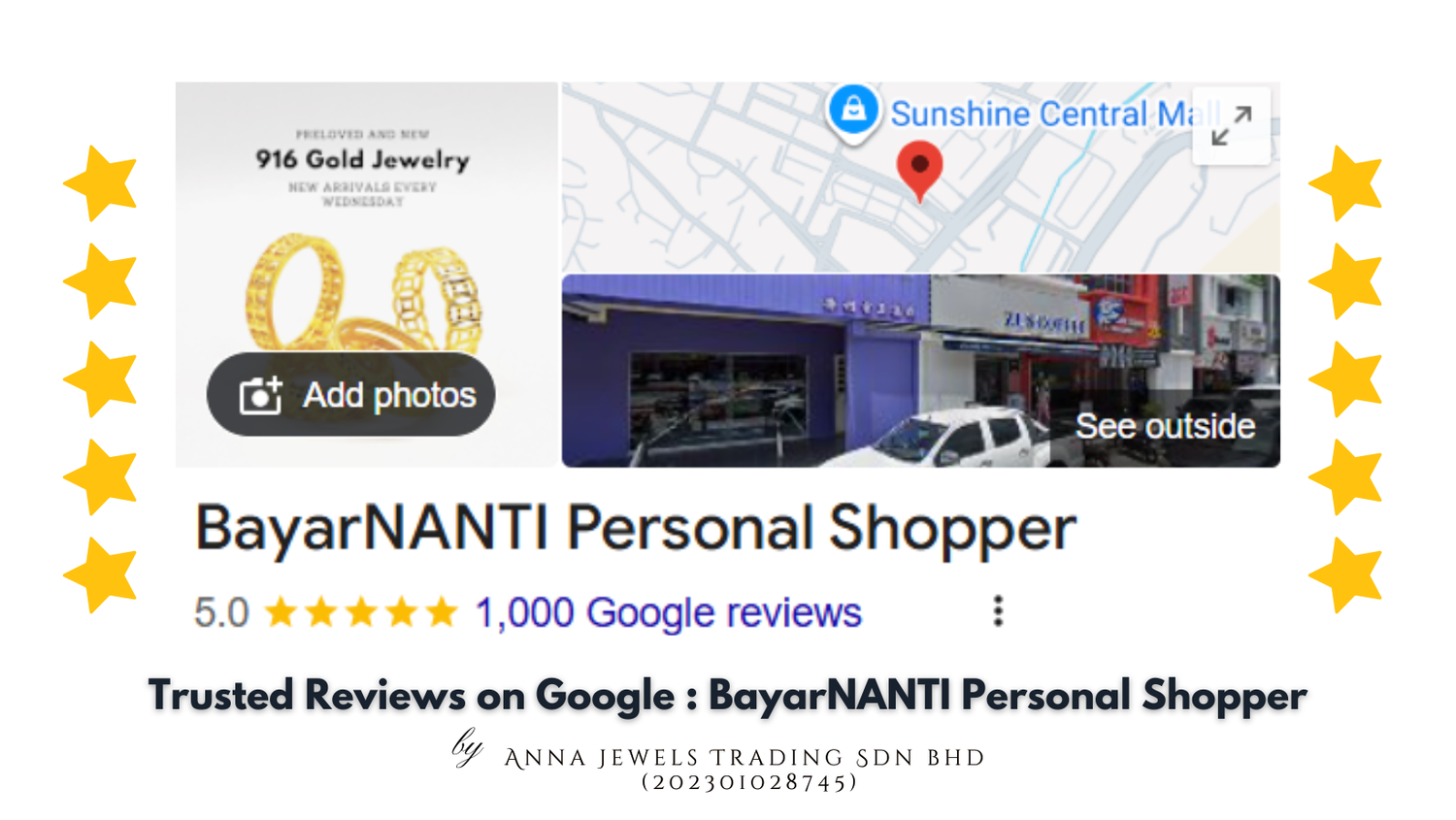 BayarNANTI by Anna Jewels Trading Sdn Bhd |  Malaysian 916 Gold Instalments  |  Beli Emas, Bayar Secara Ansuran - 