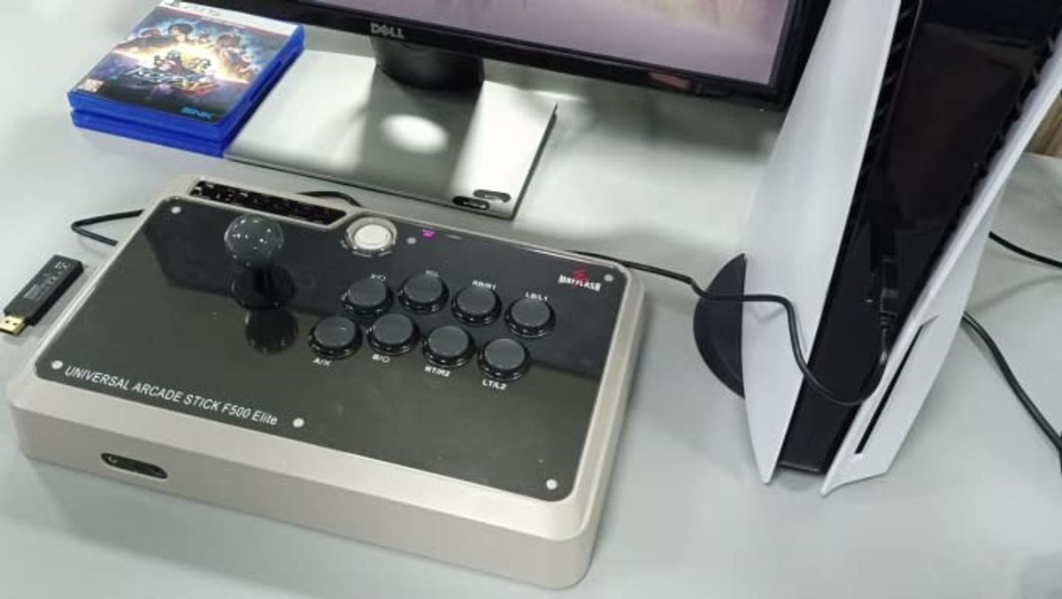 Using Mayflash Arcade Fight Sticks on the PS5 - How to use F500 Elite / F500 / F300 Elite / F300 on the PlayStation 5.
