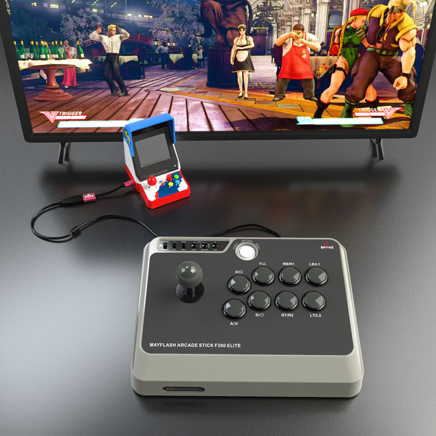 その他 Mayflash Arcade stick F300 Elite 41ZoXFAWD2L.jpg