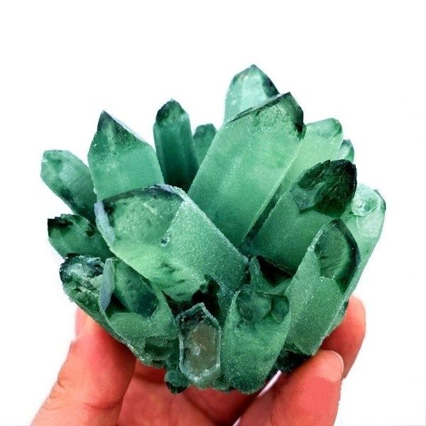 綠水晶簇
