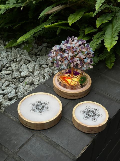 燈光底座 麥達昶圖騰 三段燈光可調節