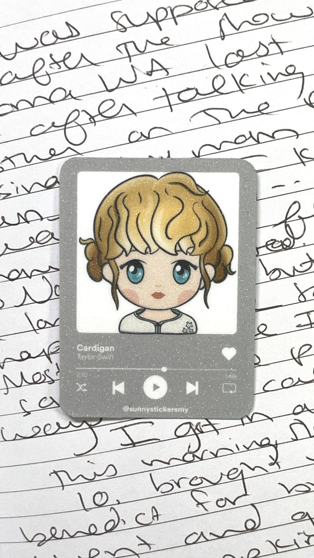 Cute Taylor Swift - Musician - Sticker