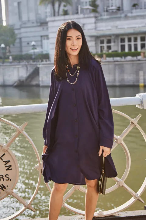 Image 55: Nadiya Nursing Dress (Front Outdoor 1).jpg