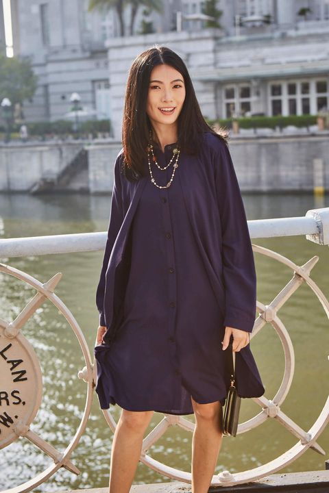 Nadiya Nursing Dress (Front Outdoor 1).jpg
