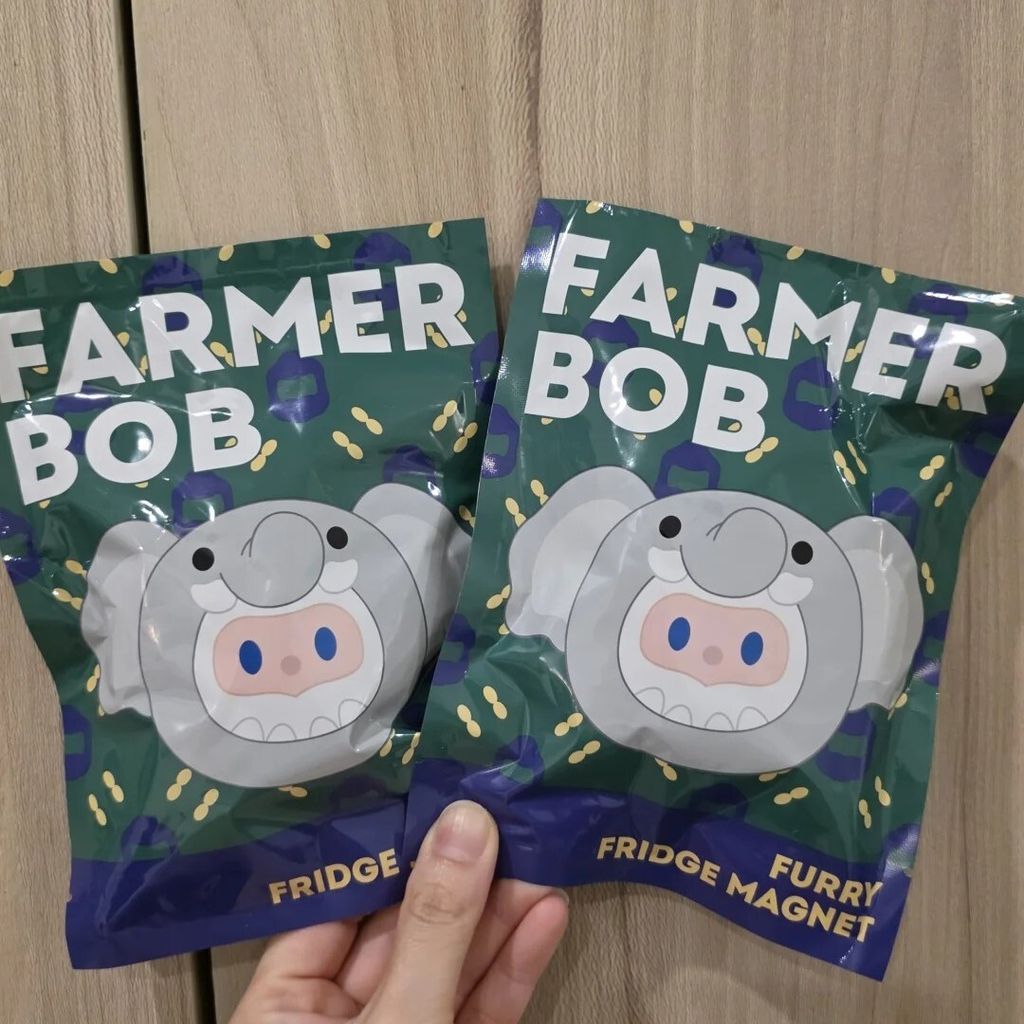 🇲🇾出娃 FARMER BOB 毛绒冰箱贴盲袋_1_Weli_来自小红书网页版