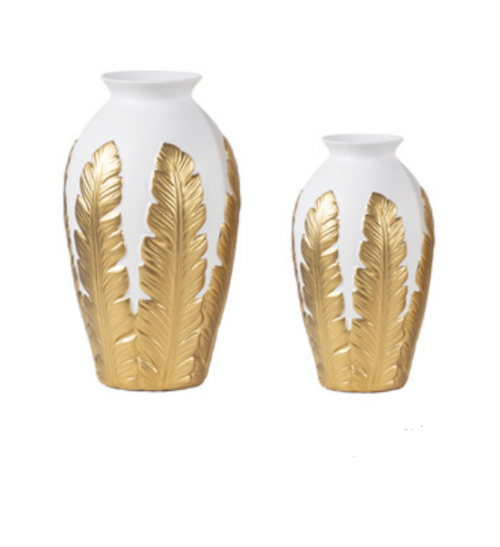 造型葉子陶瓷花瓶Z001-OMS01017295 – YMY居家美學｜YMY VOGUE