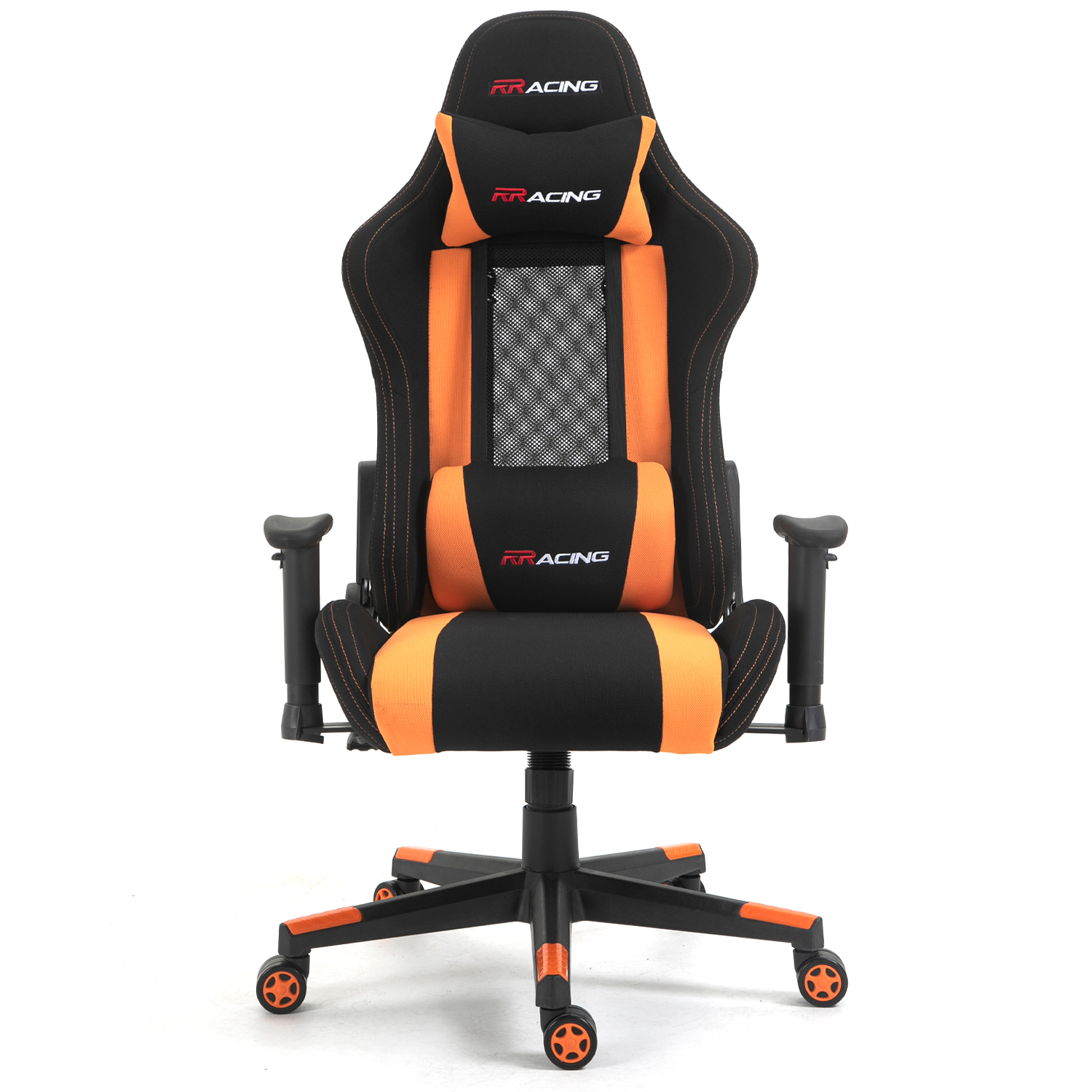 RRACING Orange - Fabric gaming chair