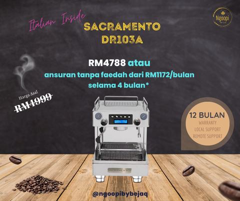 CRM3200D Commercial Semi-automatic Coffee Machine